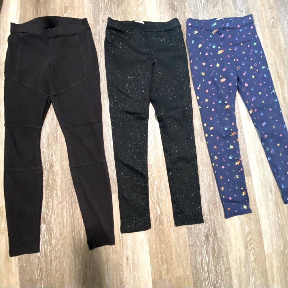 Girls Back-to-School Size 14 Closet Refresh Bundle 3 Pull-On Leggings pants